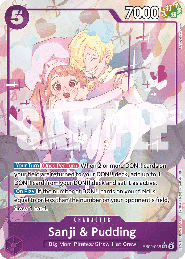 Sanji &amp; Pudding