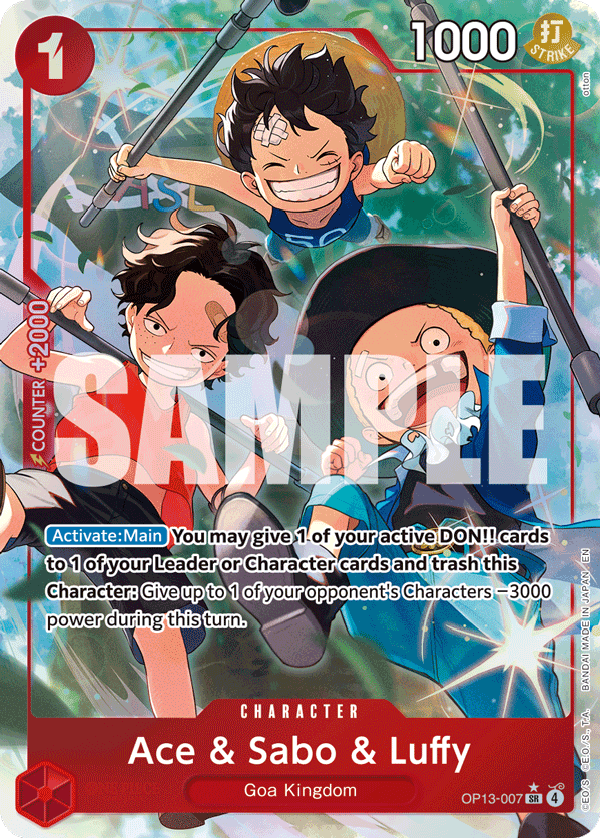 Ace &amp; Sabo &amp; Luffy