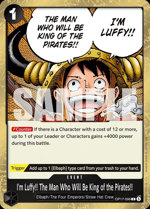 I'm Luffy!! The Man Who Will Be King of the Pirates!!