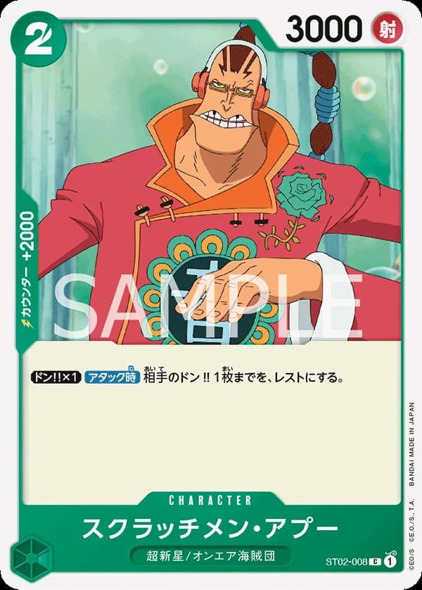 スクラッチメン・アプー